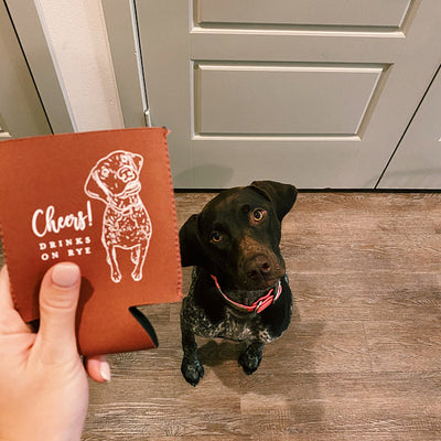 Cheers! Pet Sketch Can Cooler