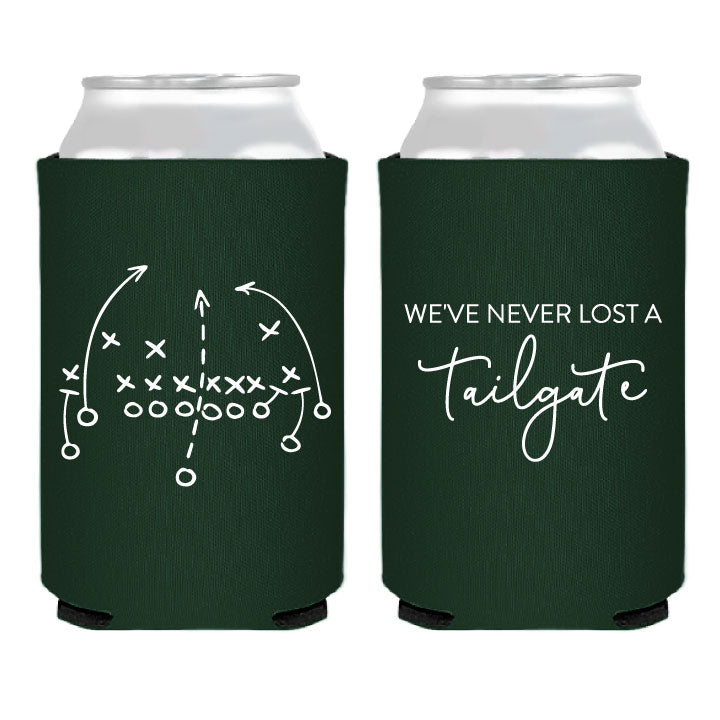 Custom Tailgate Can Coolers - We've Never Lost a Tailgate