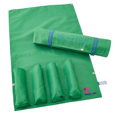 Kelly Green Let's Rack & Roll Bag - Oh My Mahjong