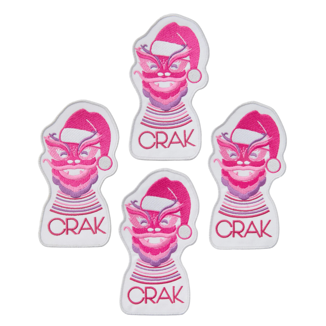 Santa Dragon Cocktail Napkins - Oh My Mahjong