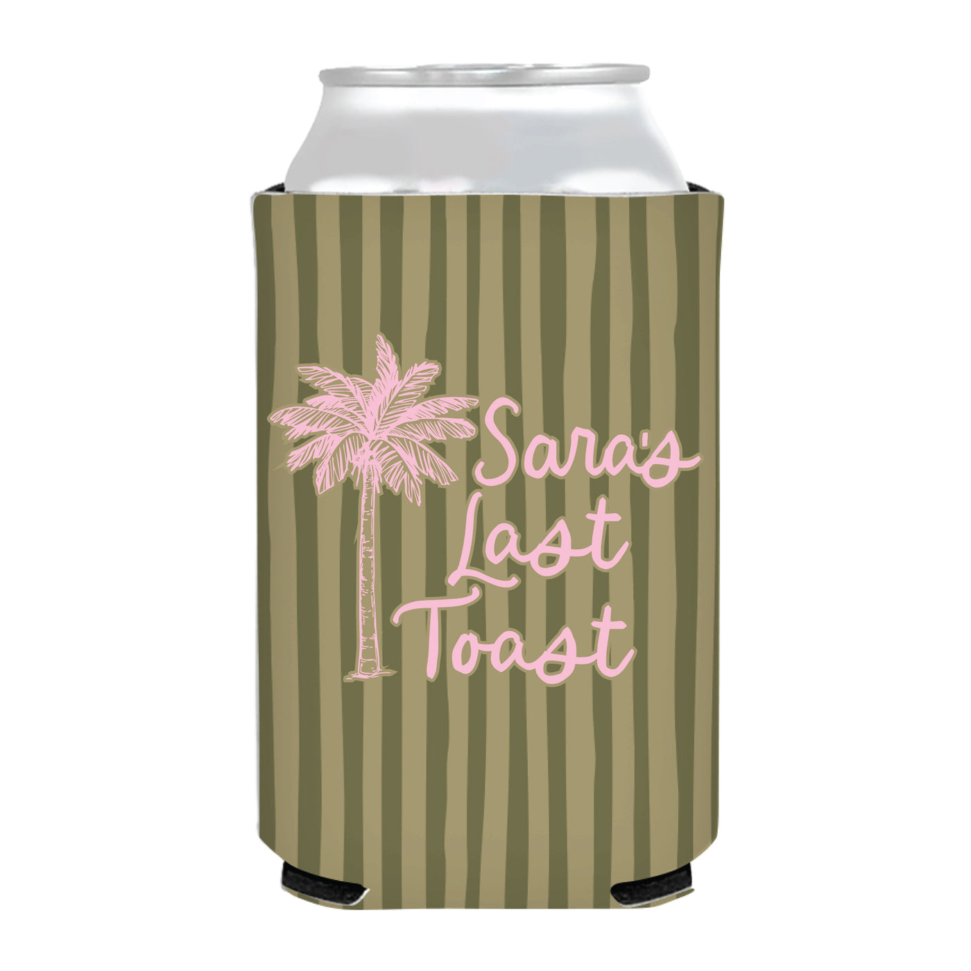 Last Toast Bachelorette Full Color Can Coolers
