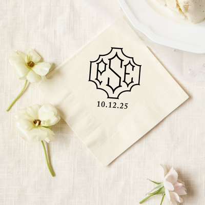 Custom Monogram Napkins