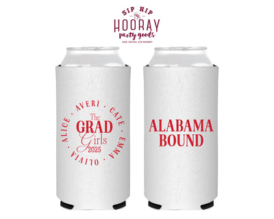 College Bound Slim Foam Can Coolers