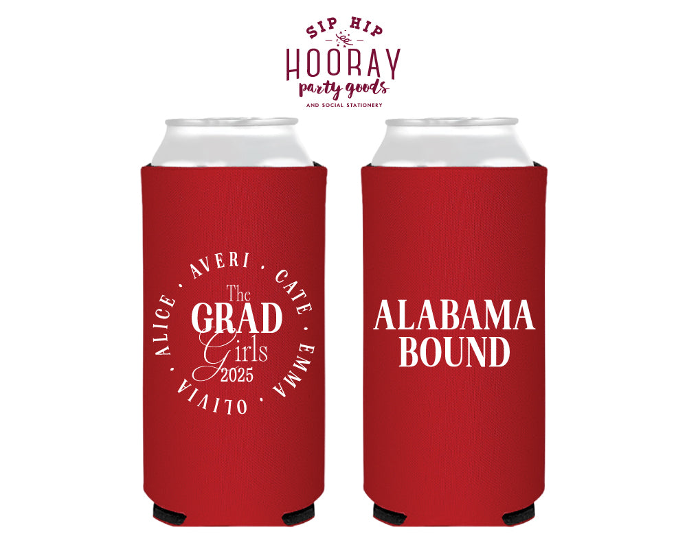 College Bound Slim Foam Can Coolers