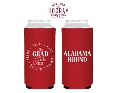College Bound Slim Foam Can Coolers