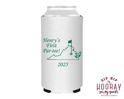 First Par Tee Golf Masters Birthday Slim Can Cooler