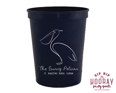 Custom Beach Bar Stadium Cups