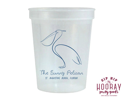 Custom Beach Bar Stadium Cups