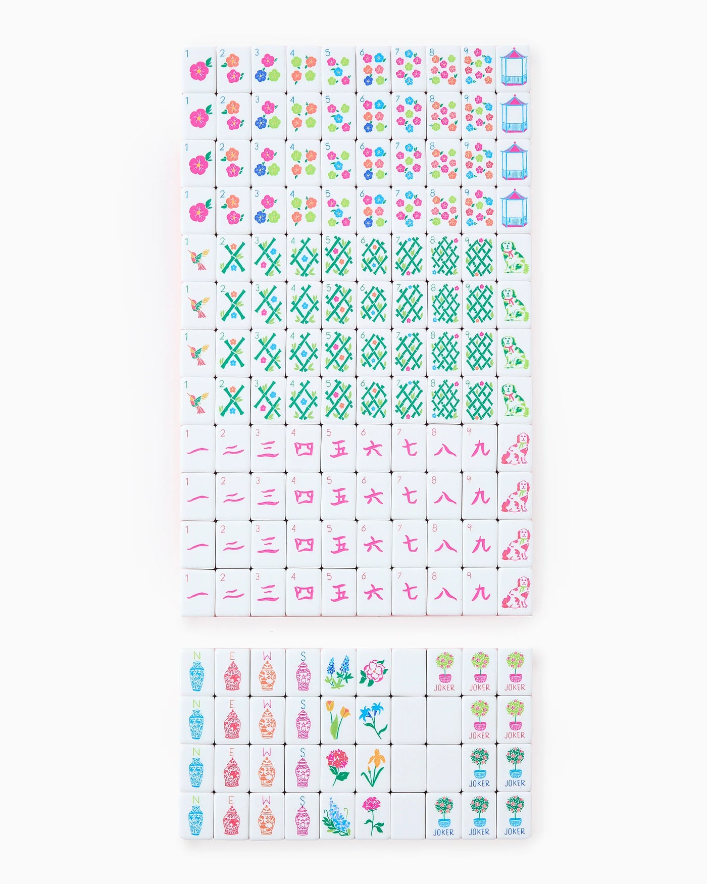 Sunset Tiles - Oh My Mahjong