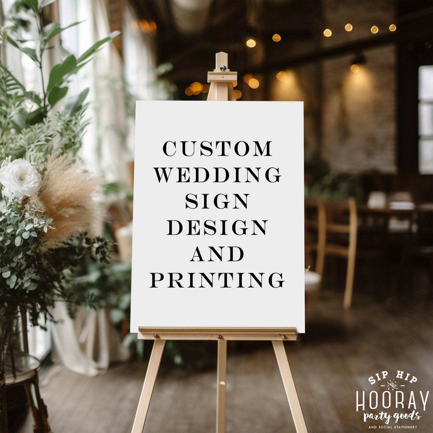 Foam Core Wedding Signs