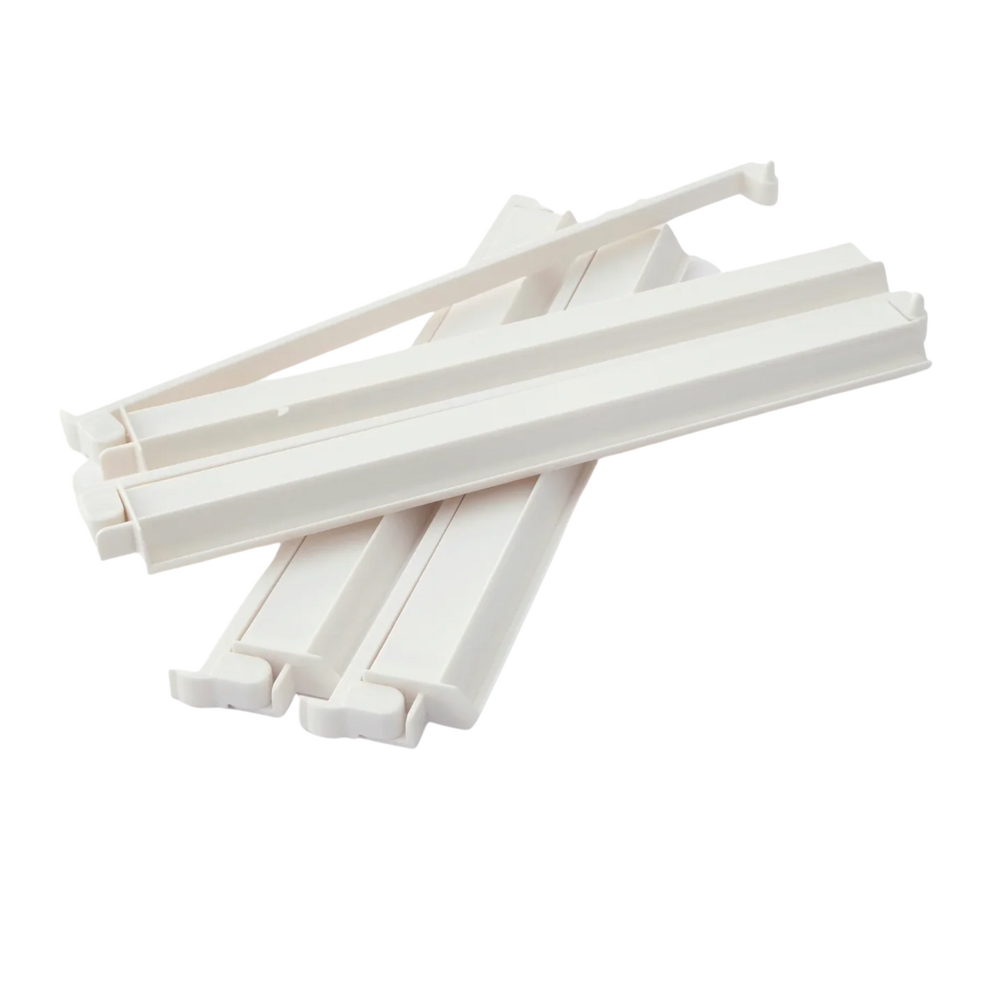 White Acrylic Rack and Pusher Set - Oh My Mahjong