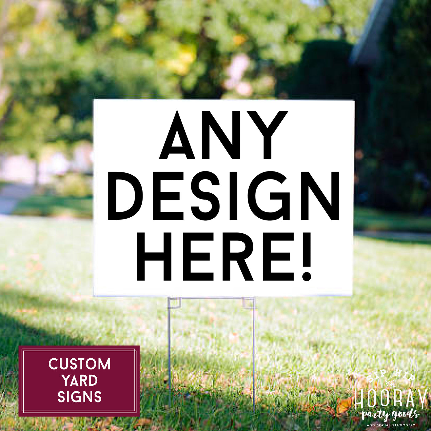 Custom Yard Signs