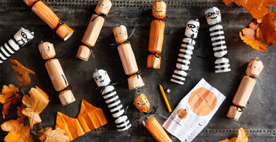 Halloween Pumpkin Crackers
