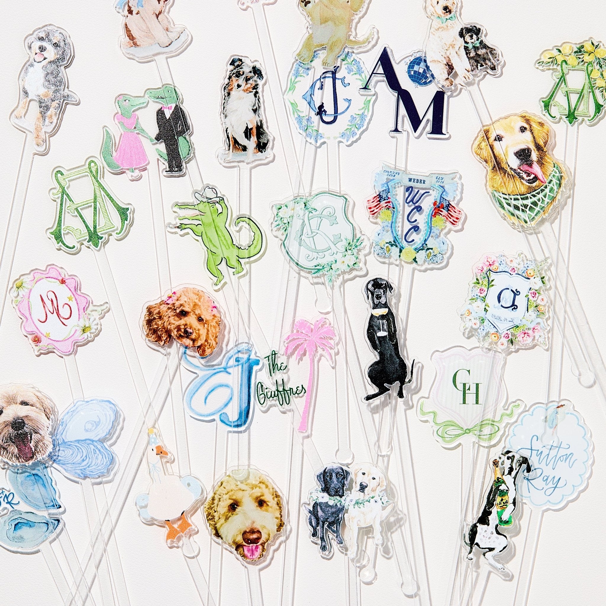 Custom Full Color Acrylic Stir Sticks – SipHipHooray