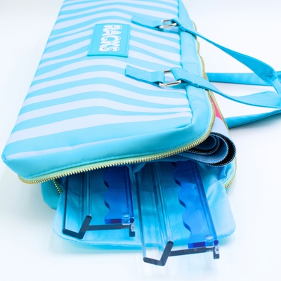 Wavy Acrylic Mahjong Racks | Magnetic Pushers: Pink