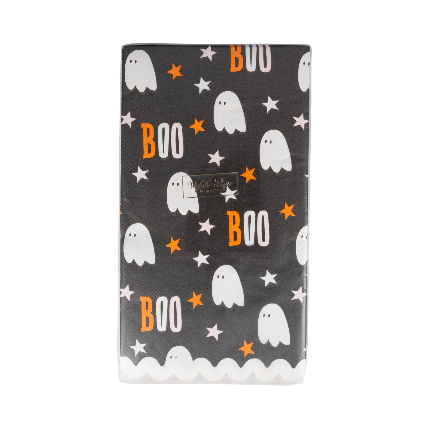Halloween Boo Stars Ghost Dinner Napkin