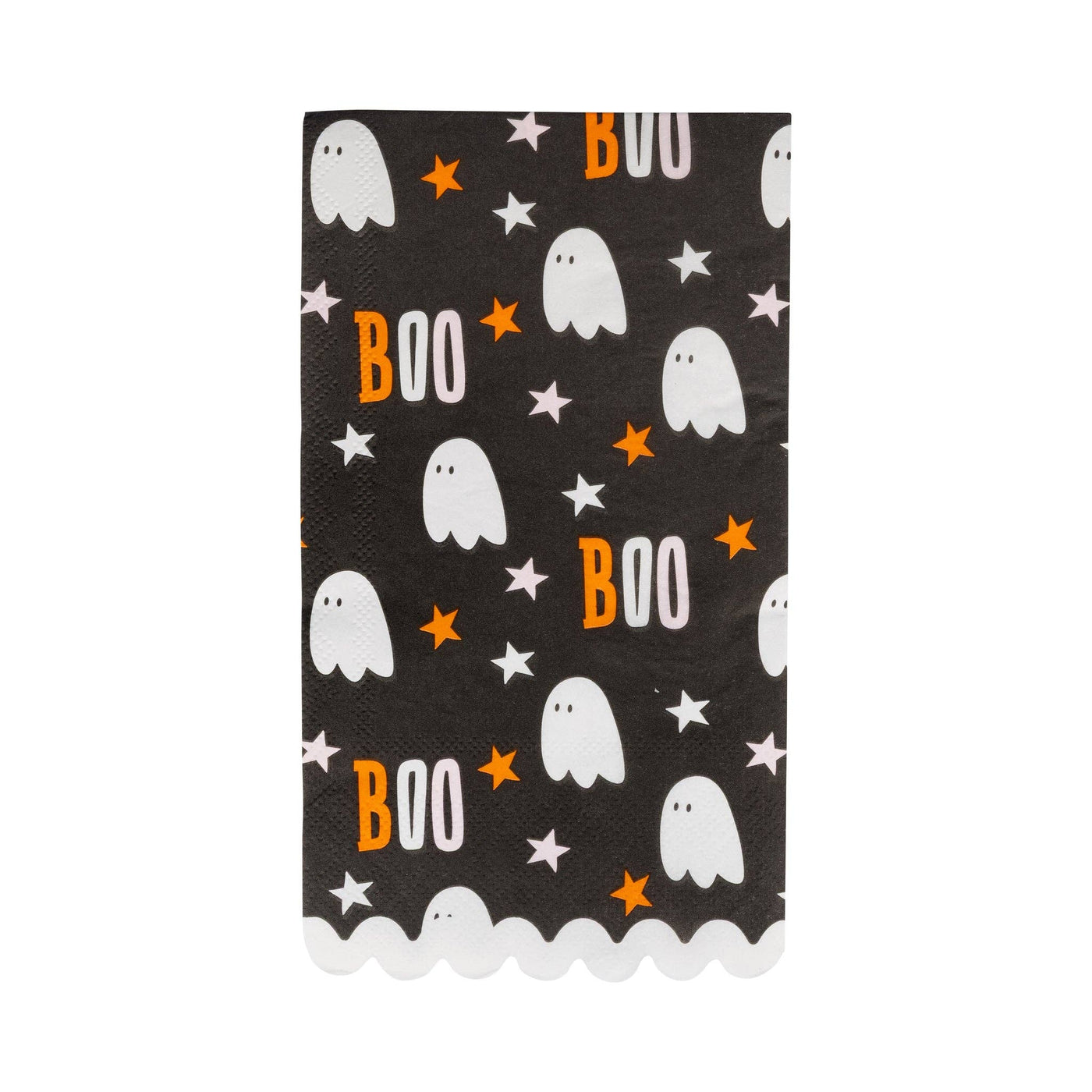 Halloween Boo Stars Ghost Dinner Napkin