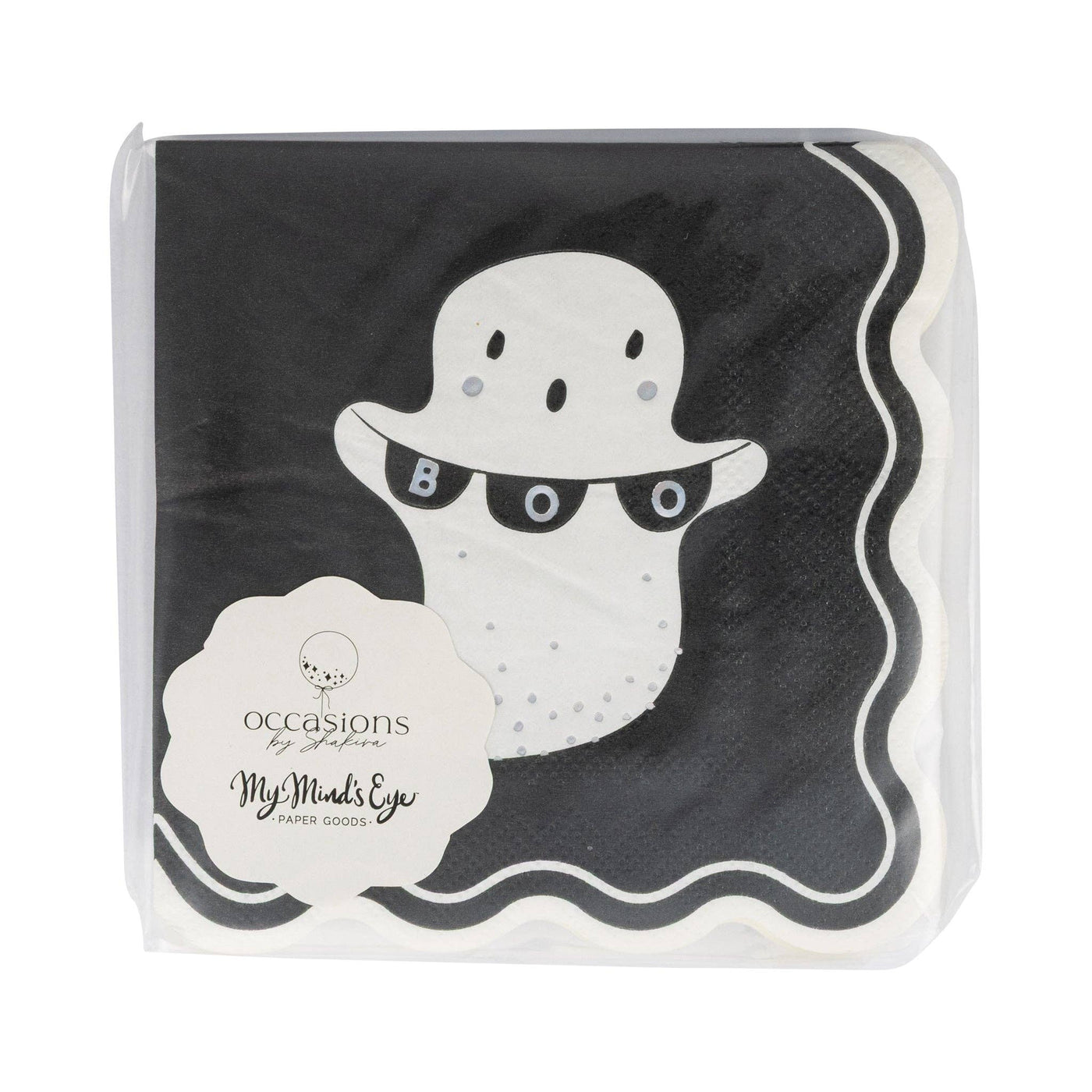 Halloween Occasions Boo Ghost Cocktail Napkin