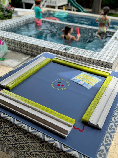 Mod Tiles - French Blue: French Blue | Peace Love Mahjong
