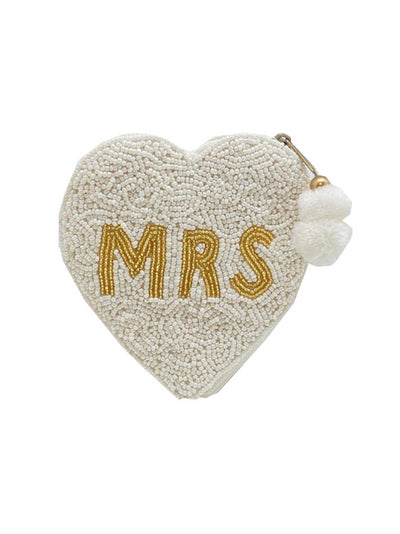 MRS Beaded Coin Purse