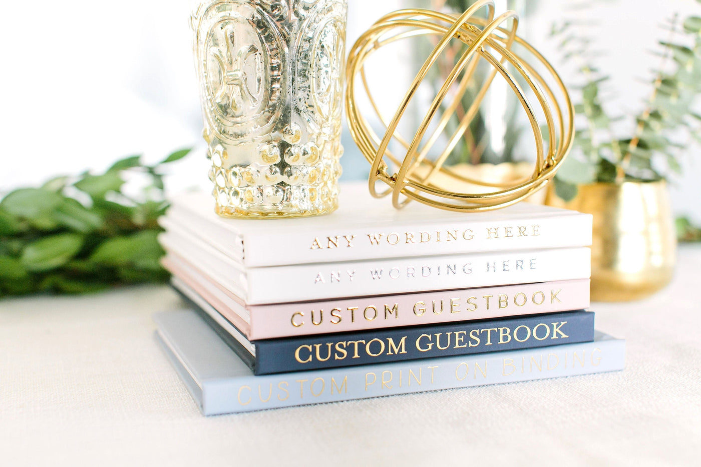 Customizable Wedding Guest Book