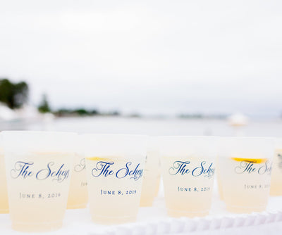 Personalized Event Frosted Cups