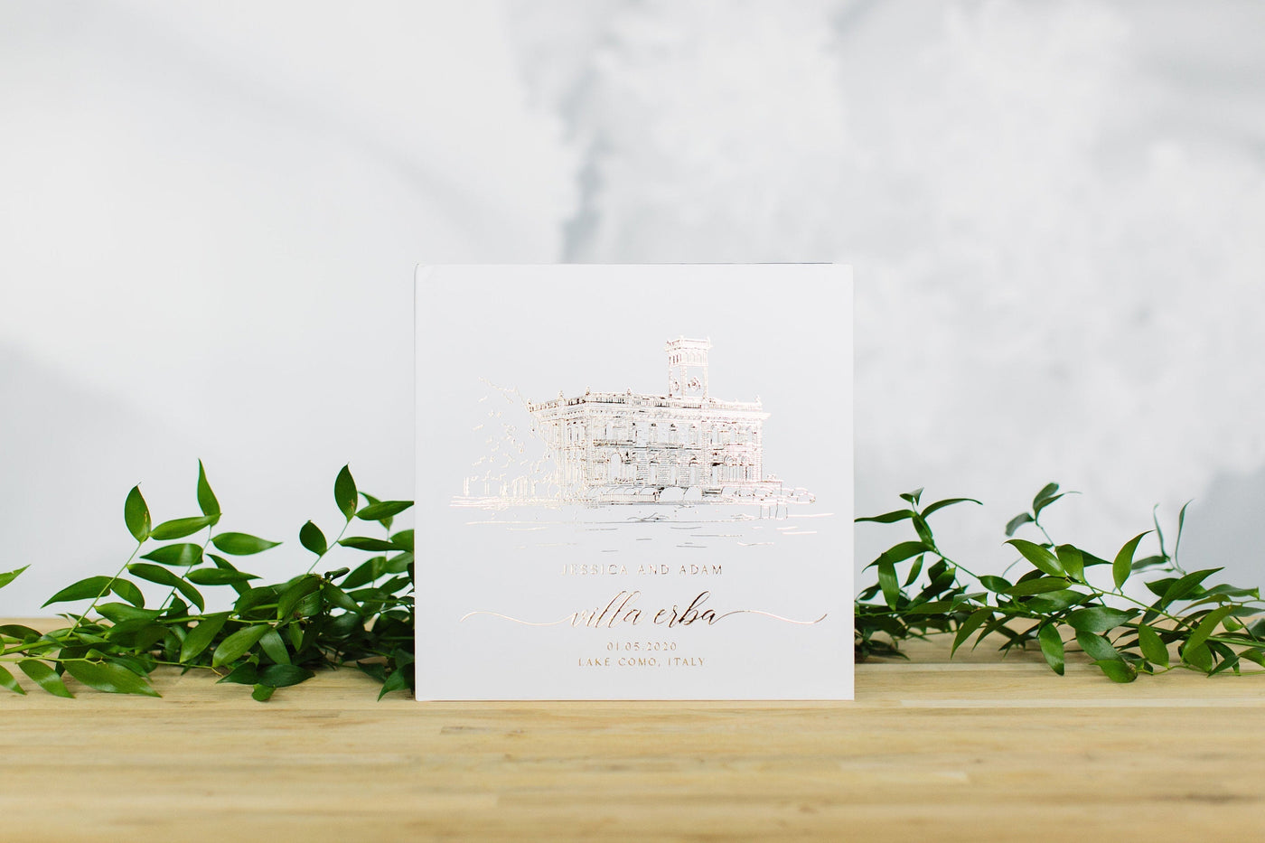 Custom Wedding Venue Guest Book
