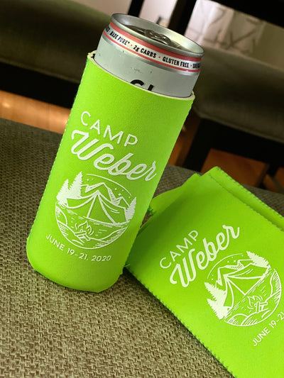 Custom Neoprene Slim Can Cooler