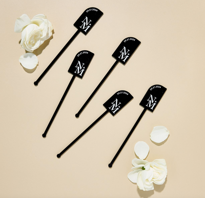 Custom Arch Acrylic Stir Sticks