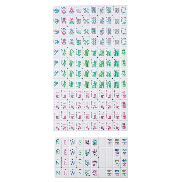 Jardin Debutant Tile Set - Oh My Mahjong | Ships In 1 Business Day