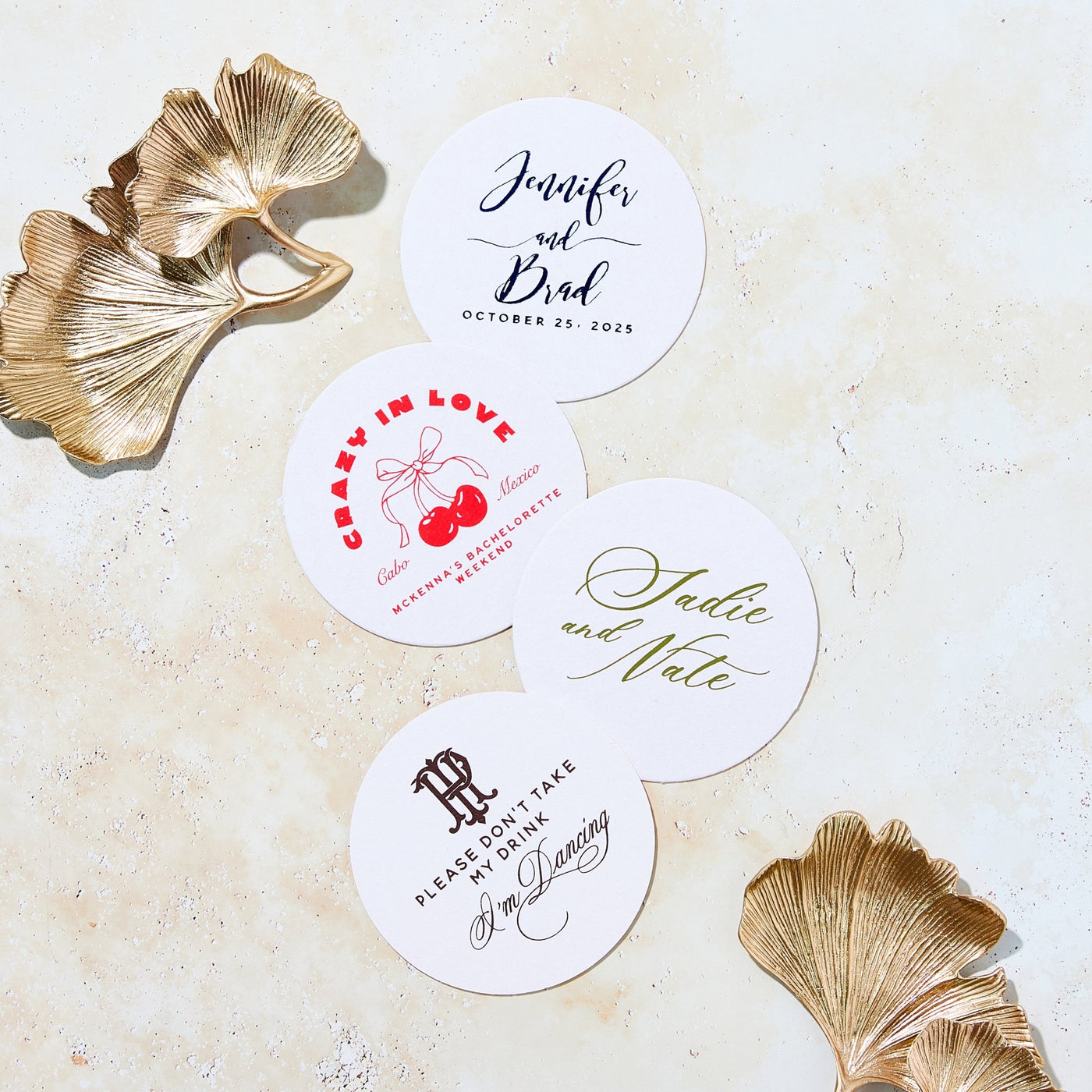 Personalized Drink Coasters – SipHipHooray