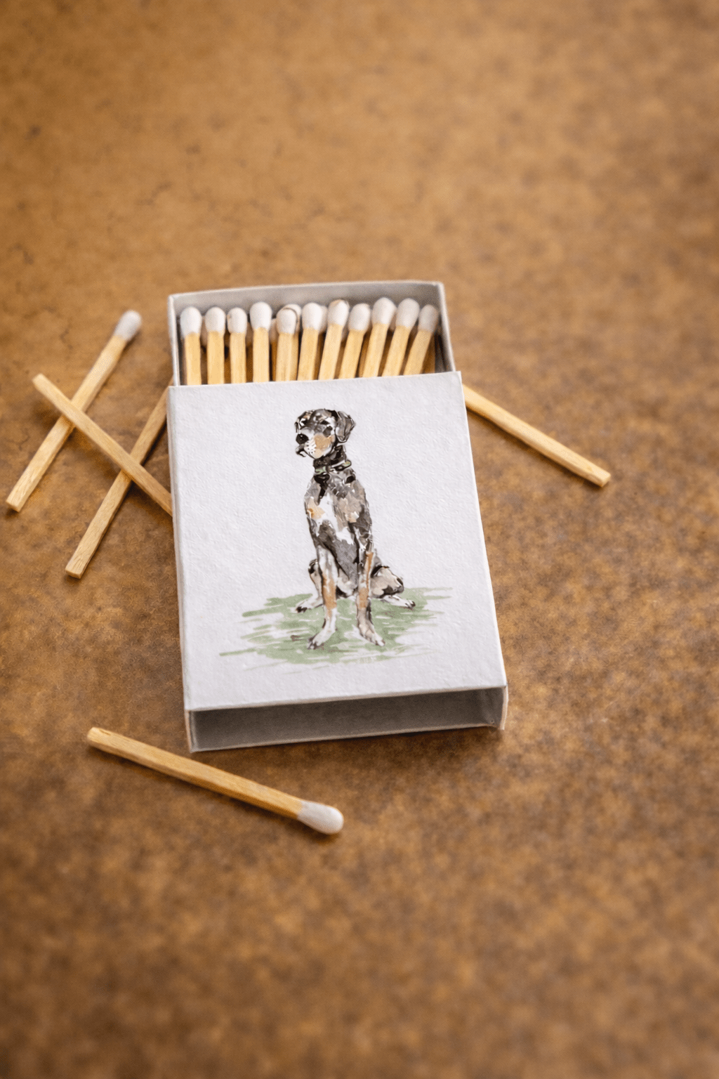 Custom Multi Color Watercolor Matchboxes – SipHipHooray