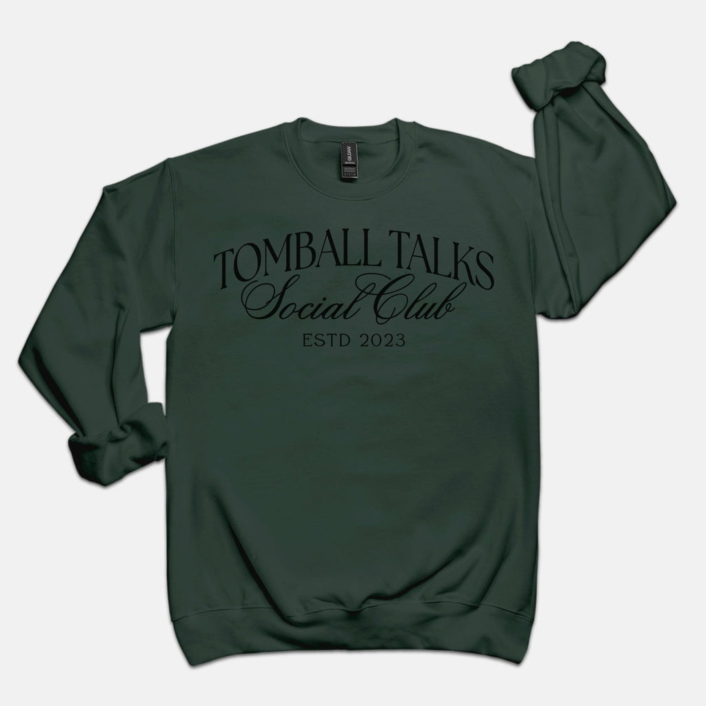 Tomball Talks Social Club Unisex Sweatshirt