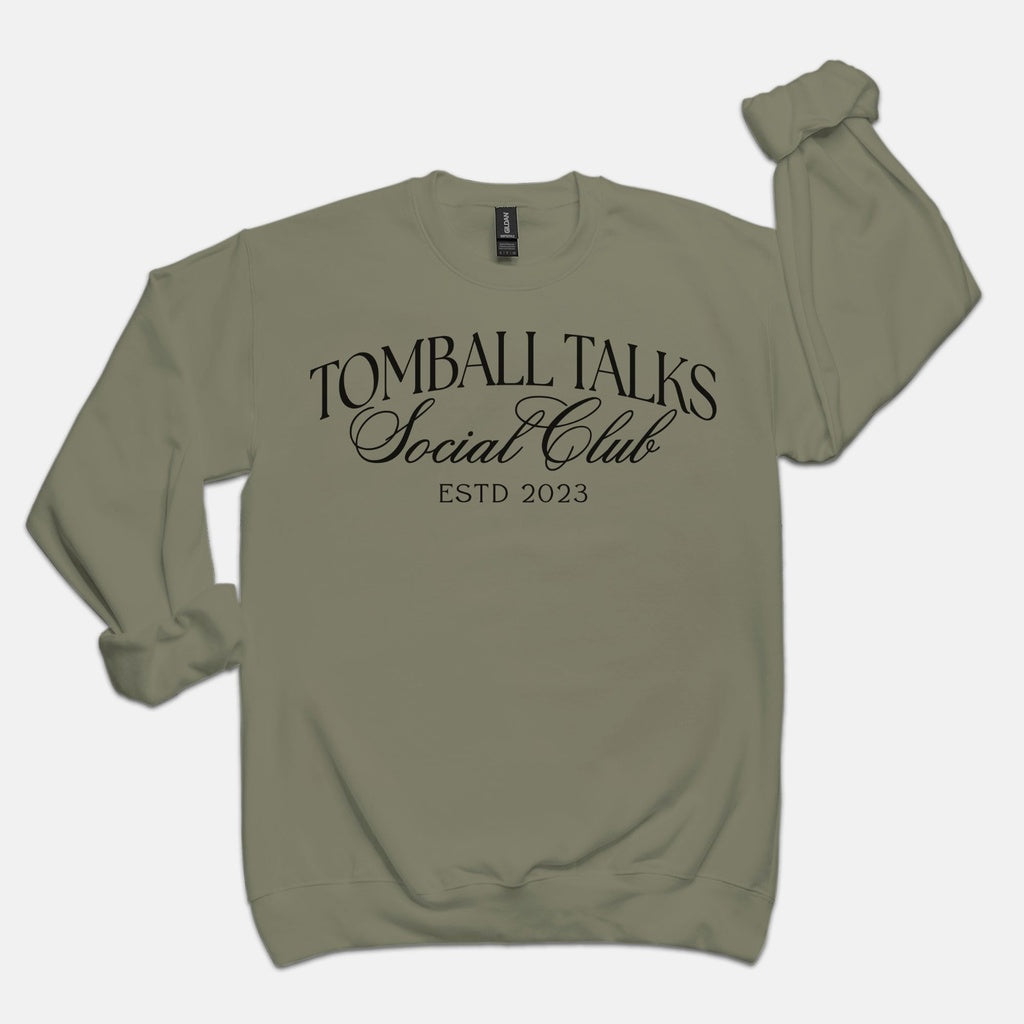 Tomball Talks Social Club Unisex Sweatshirt