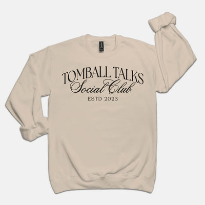 Tomball Talks Social Club Unisex Sweatshirt