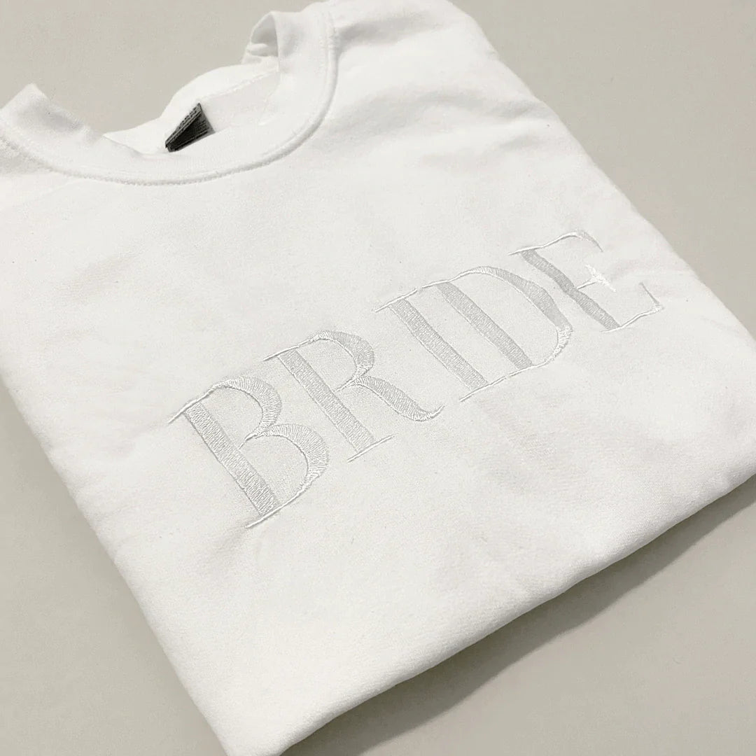 BRIDE Embroidered Sweatshirt
