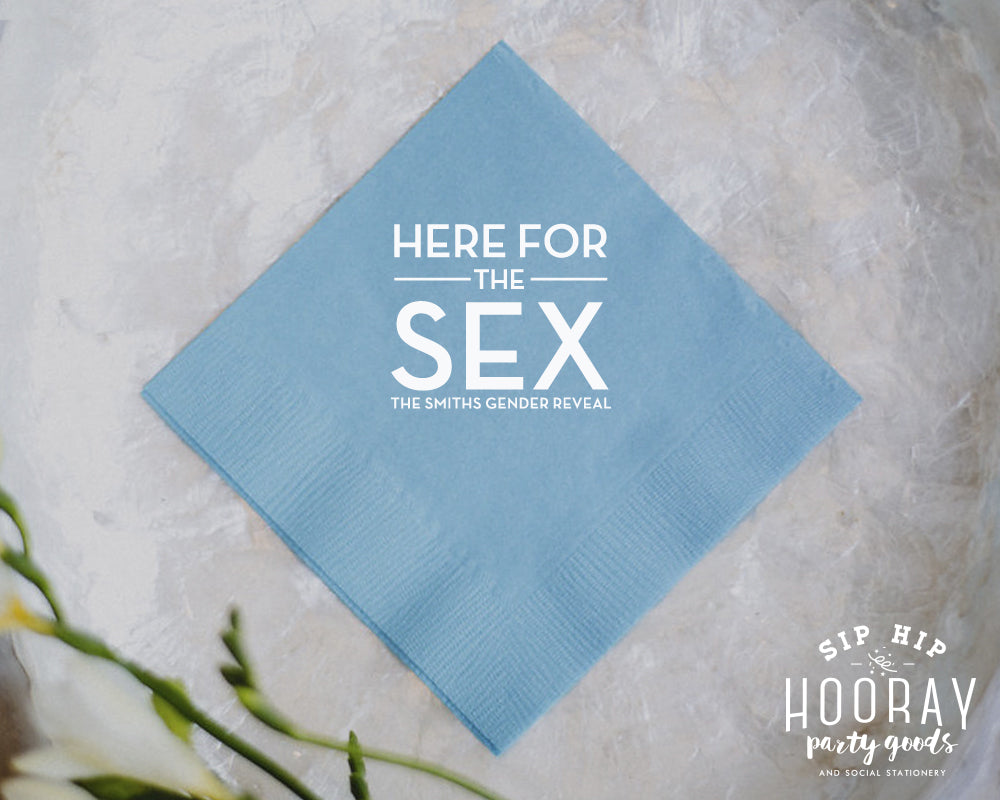 Sip Hip Hooray Baby Shower Gender Reveal Custom Design and Printing