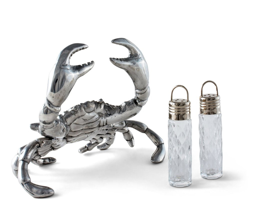 Crab Hanging Salt and Pepper Shakers