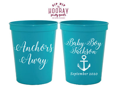 Sip Hip Hooray Baby Shower Gender Reveal Custom Design and Printing