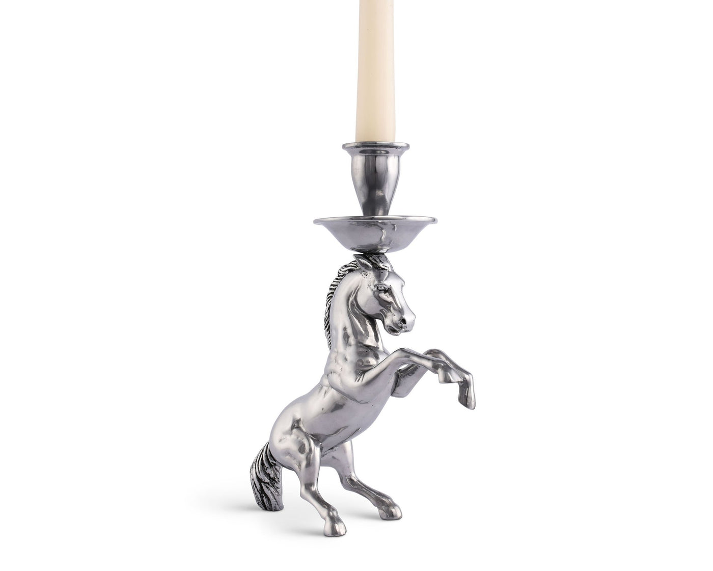 Rearing Horse Candlestick
