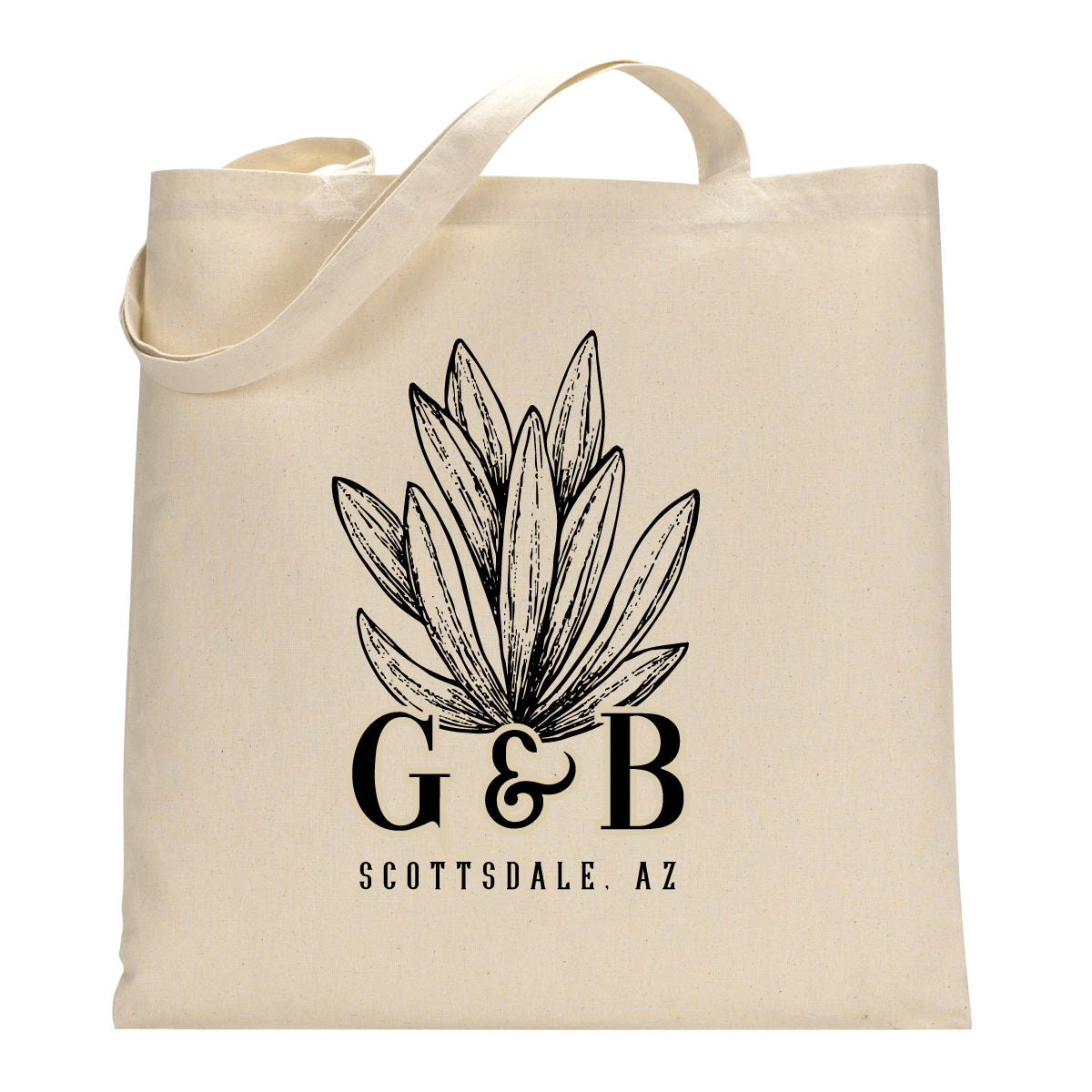 Cactus Desert Wedding Welcome Tote Bag