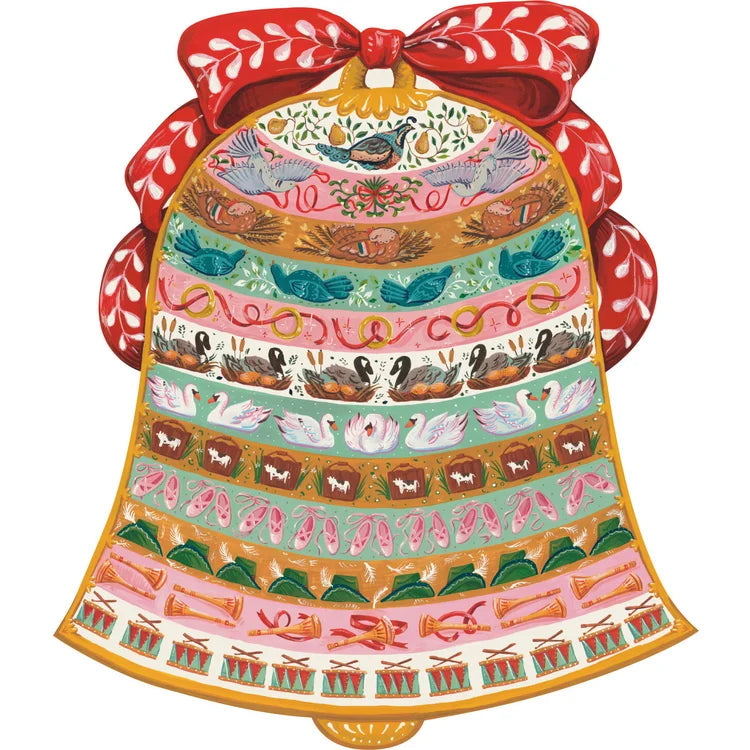 Twelve Days of Christmas Placemat