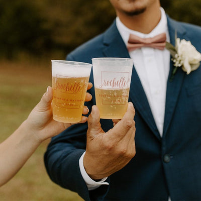 Personalized 12oz Frosted Cups