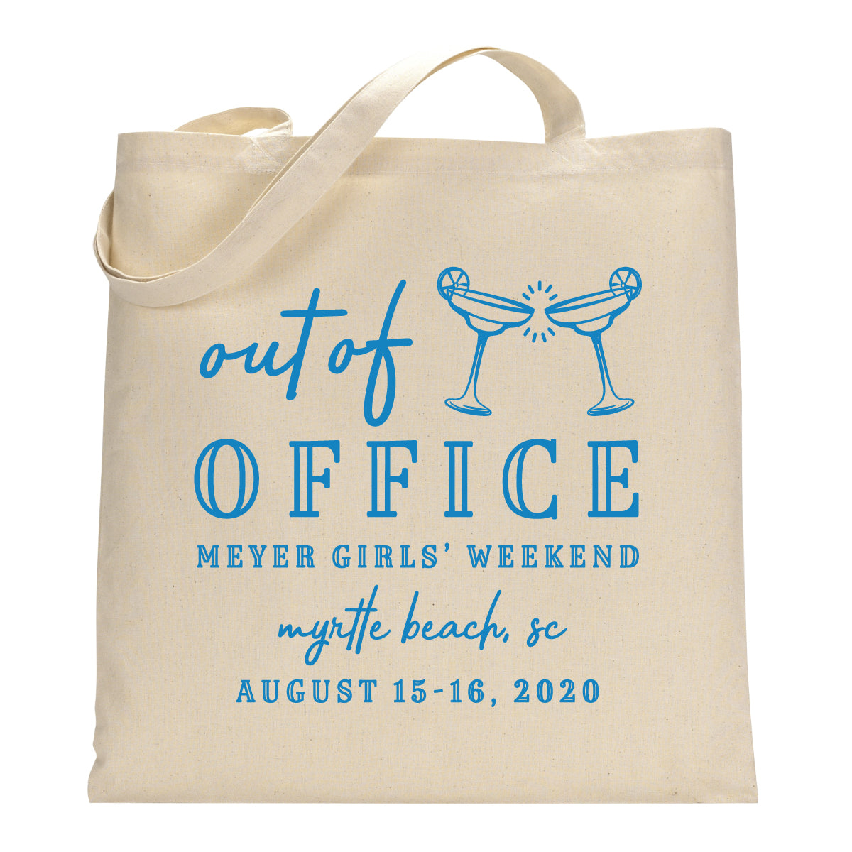 Out of Office Sip Hip Hooray Tote Bag