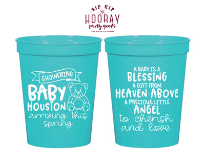 Sip Hip Hooray Baby Shower Gender Reveal Custom Design and Printing