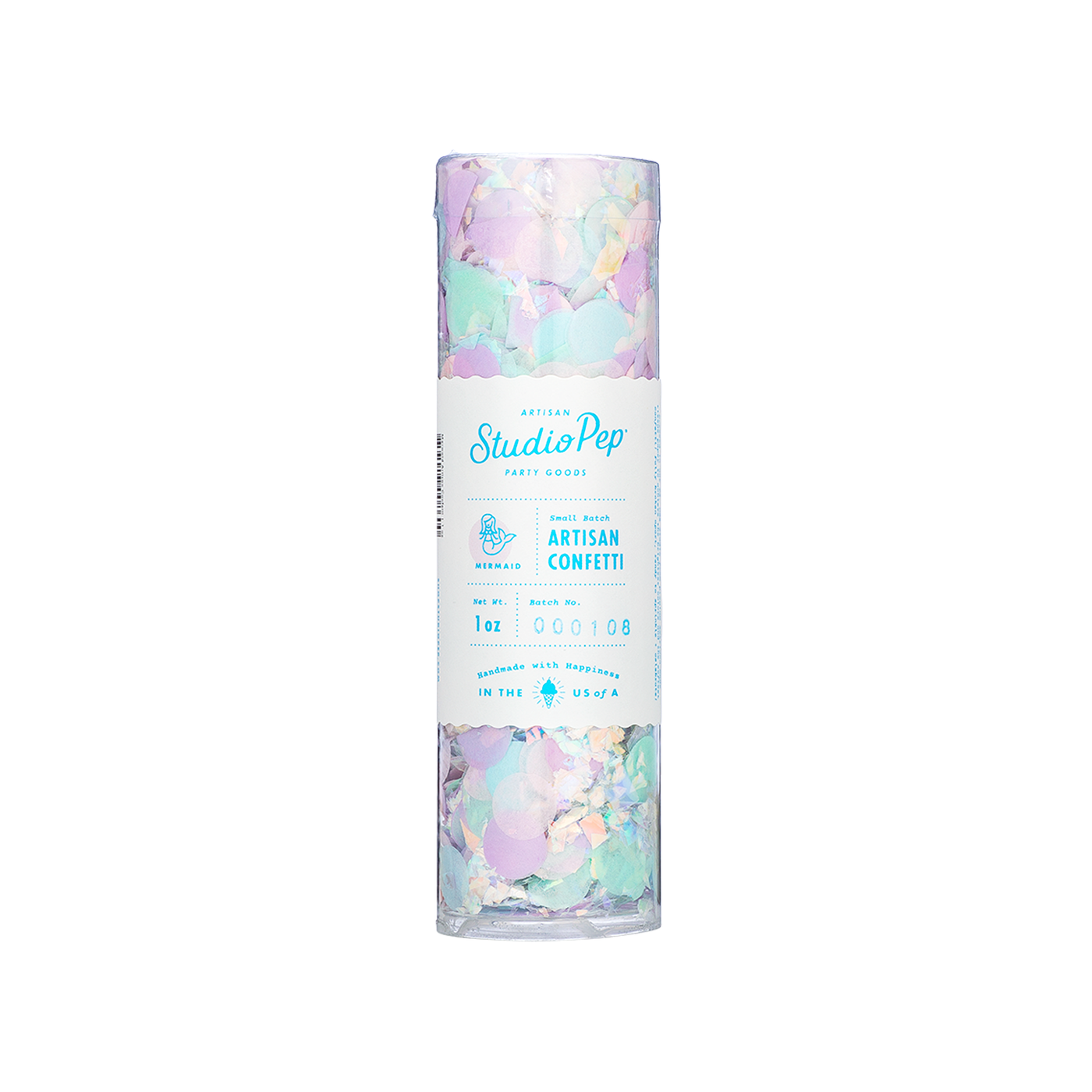 Mermaid Artisan Confetti - Tube