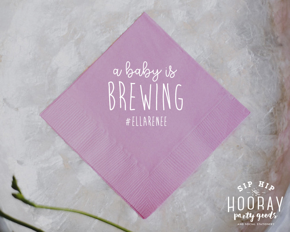 Sip Hip Hooray Baby Shower Gender Reveal Custom Design and Printing