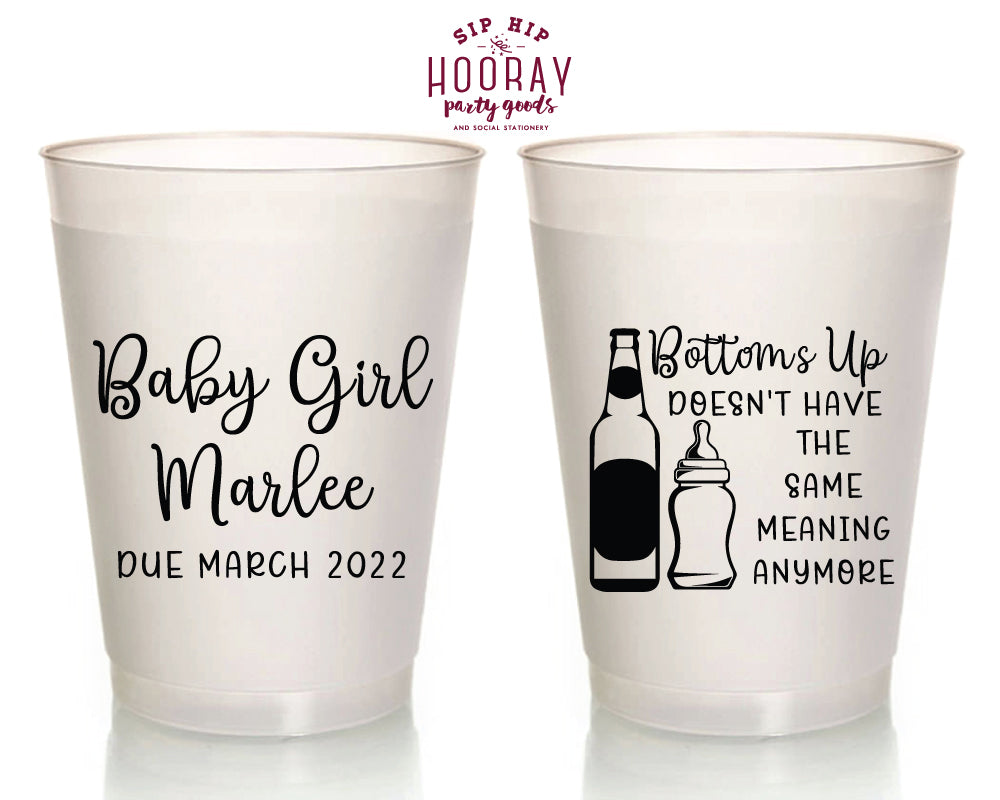 Sip Hip Hooray Baby Shower Gender Reveal Custom Design and Printing
