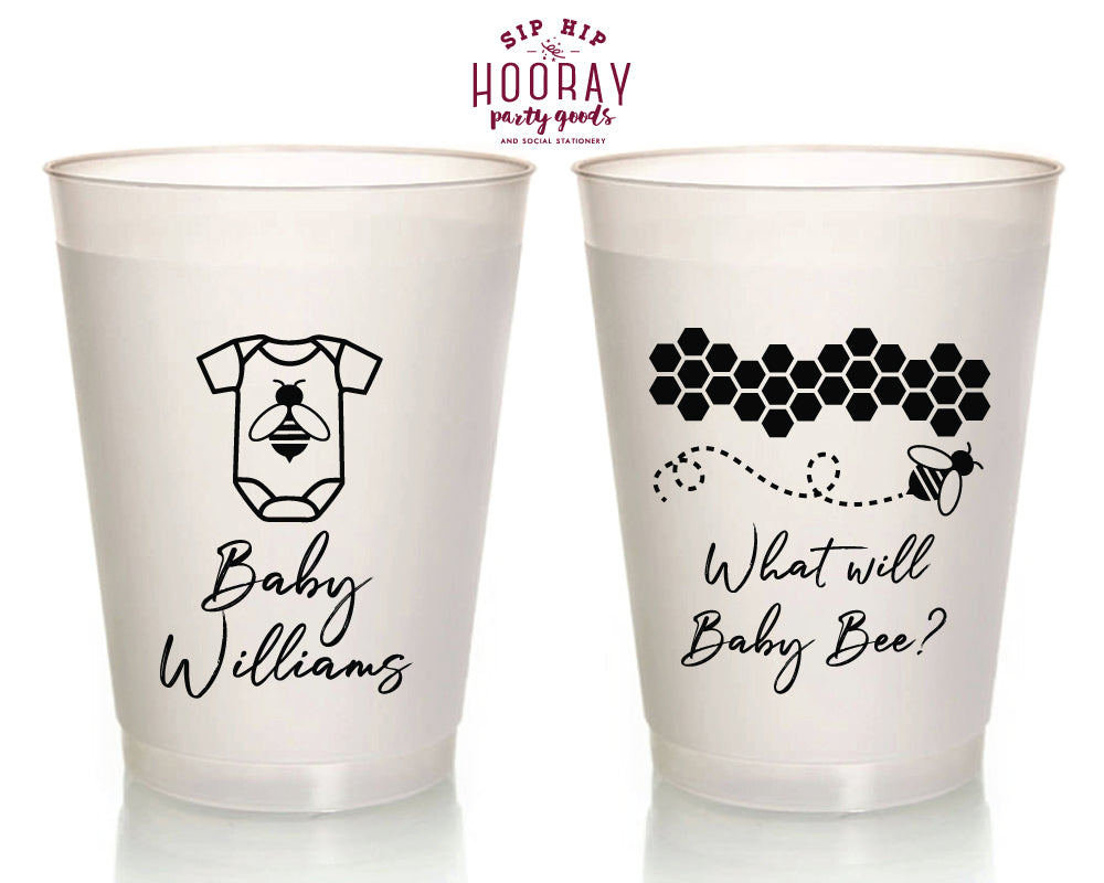 Sip Hip Hooray Baby Shower Gender Reveal Custom Design and Printing