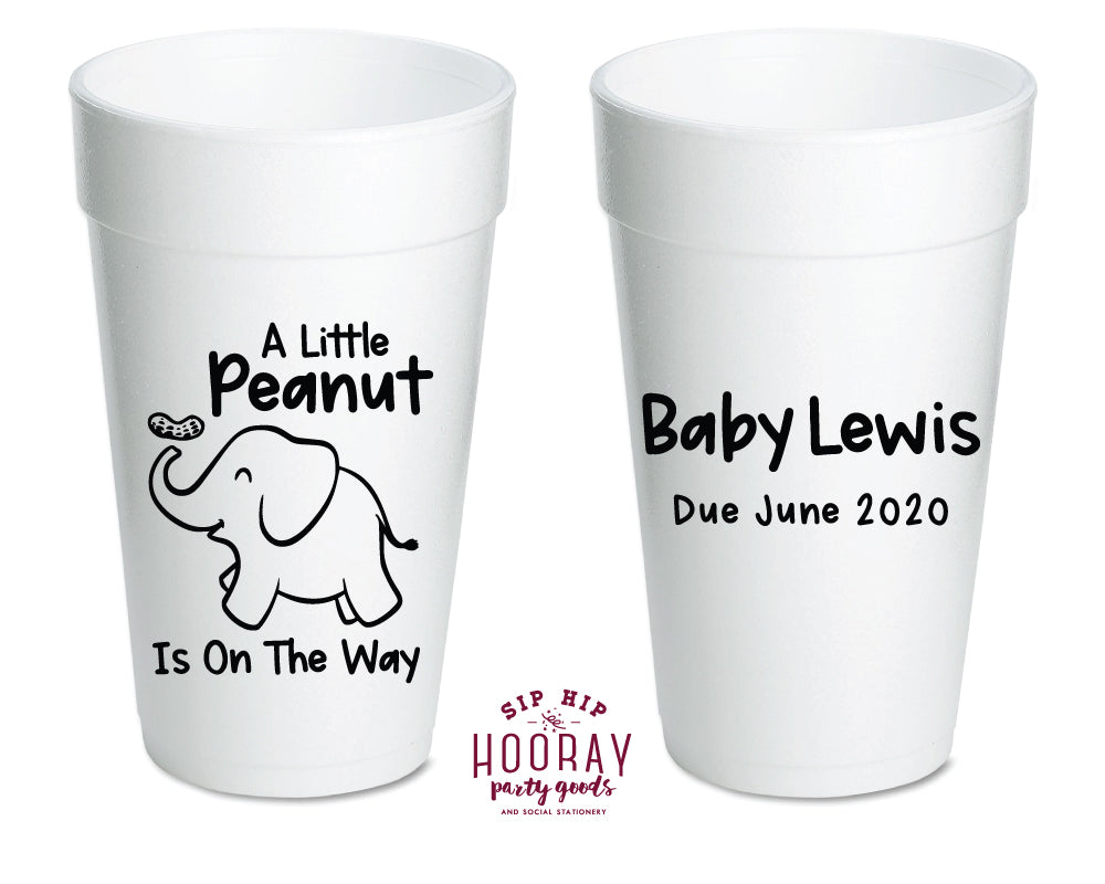 Sip Hip Hooray Baby Shower Gender Reveal Custom Design and Printing